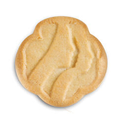Trefoil-Shaped Shortbread Cookie