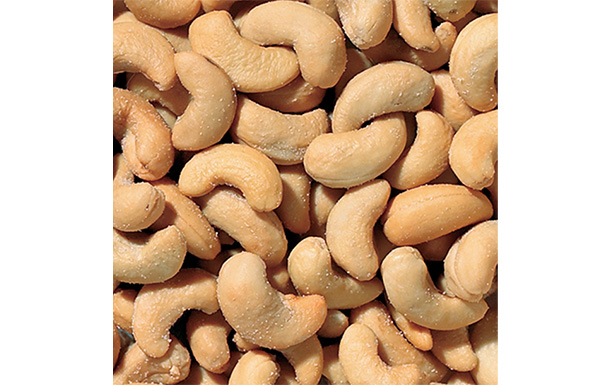 Whole cashews