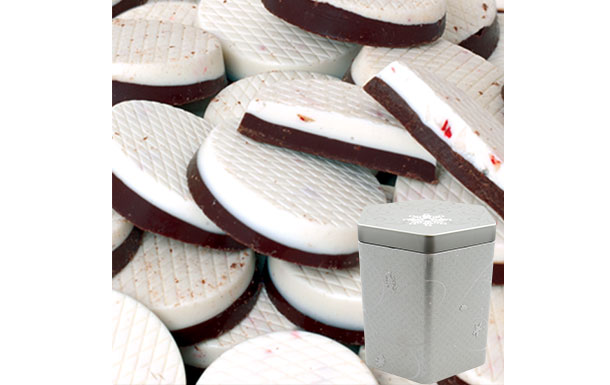 Peppermint Bark Rounds