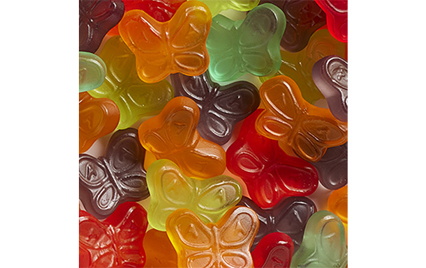 Mini Gummi Butterflies