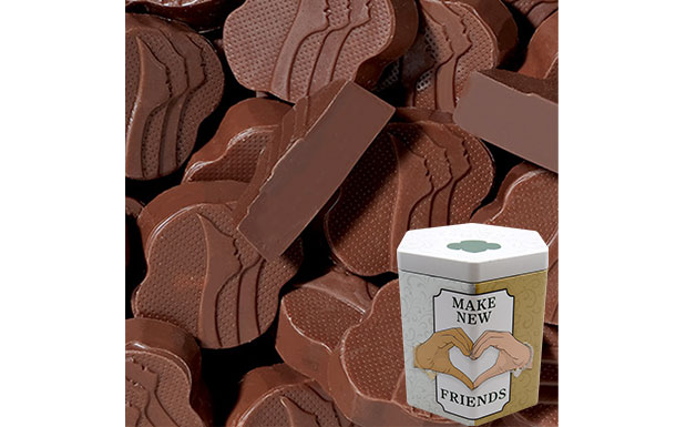 Milk Chocolate Mint Trefoils