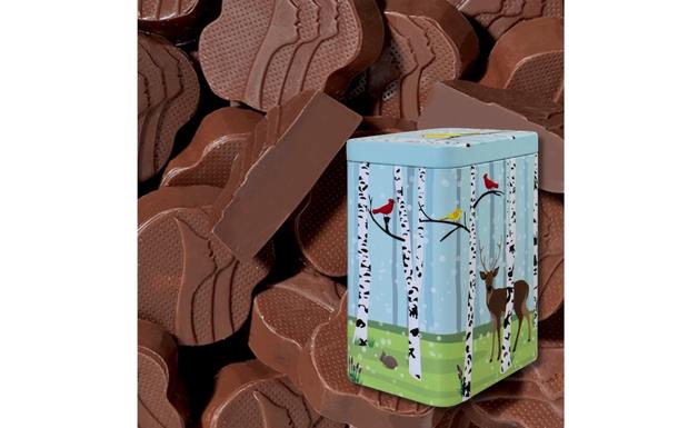 Milk Chocolate Mint Trefoils