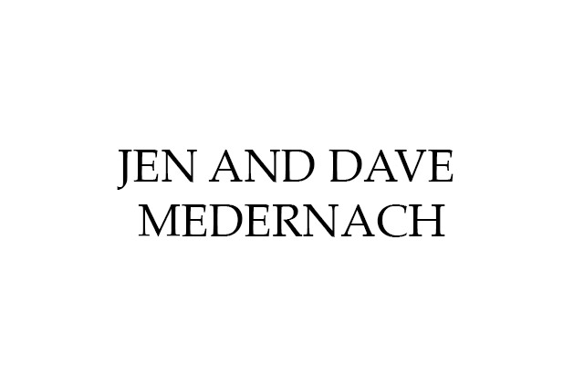 Jen and Dave Medernach